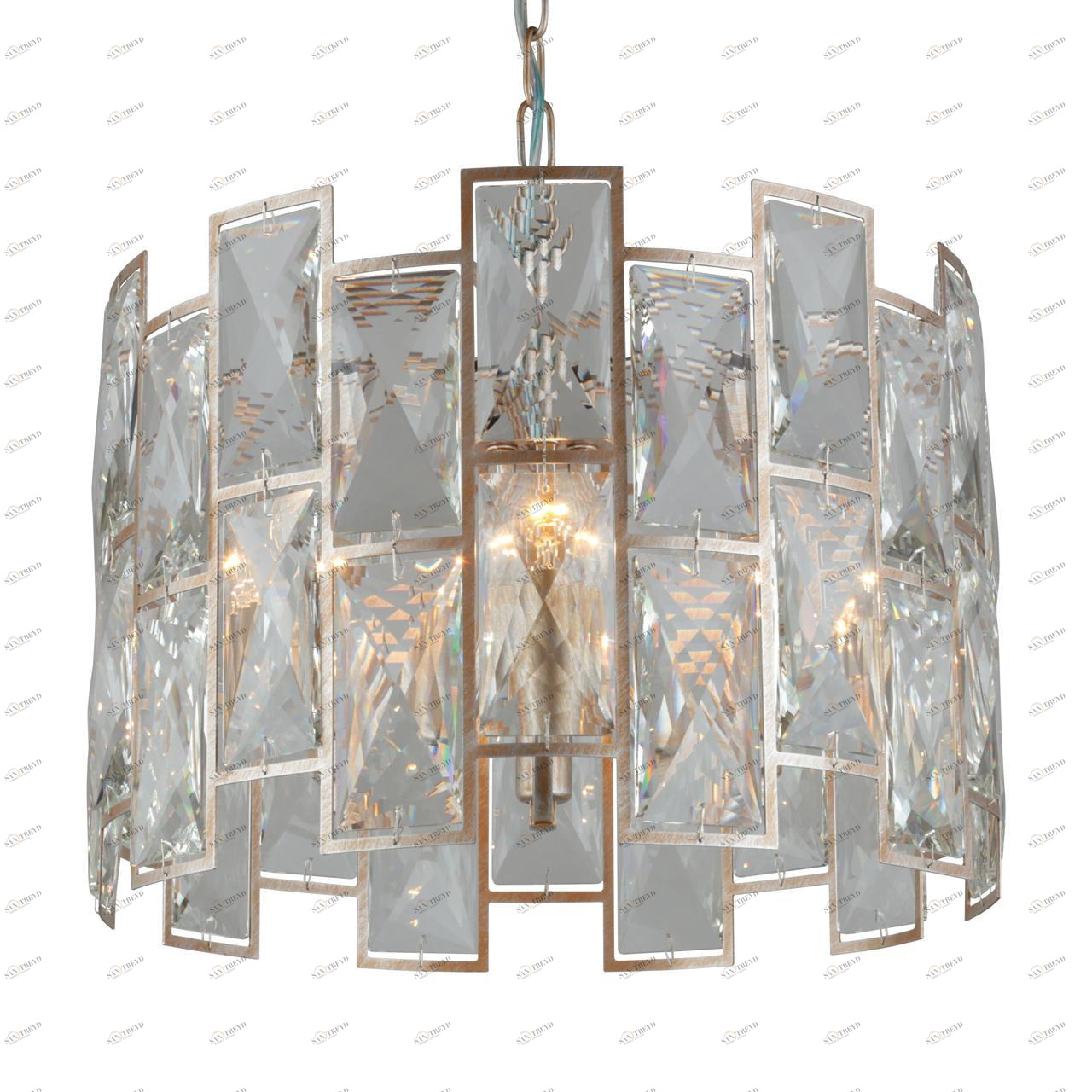 Подвесная люстра Omnilux Posada OML-72103-06 OMNILUX ДИЗАЙНЕРСКИЕ, POSADA 279751 Золотой 