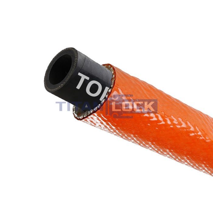 Термозащитный рукав "EQUATOR", внутр.диам. 76 мм, +260 град. (до +1650 град., PYROJACKET), TL076EQ TITAN LOCK  - Вид №1