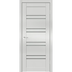 Комплект двери Линеа 8 остекленная 70x200 см HardFlex цвет платина светлая с добором 150 мм