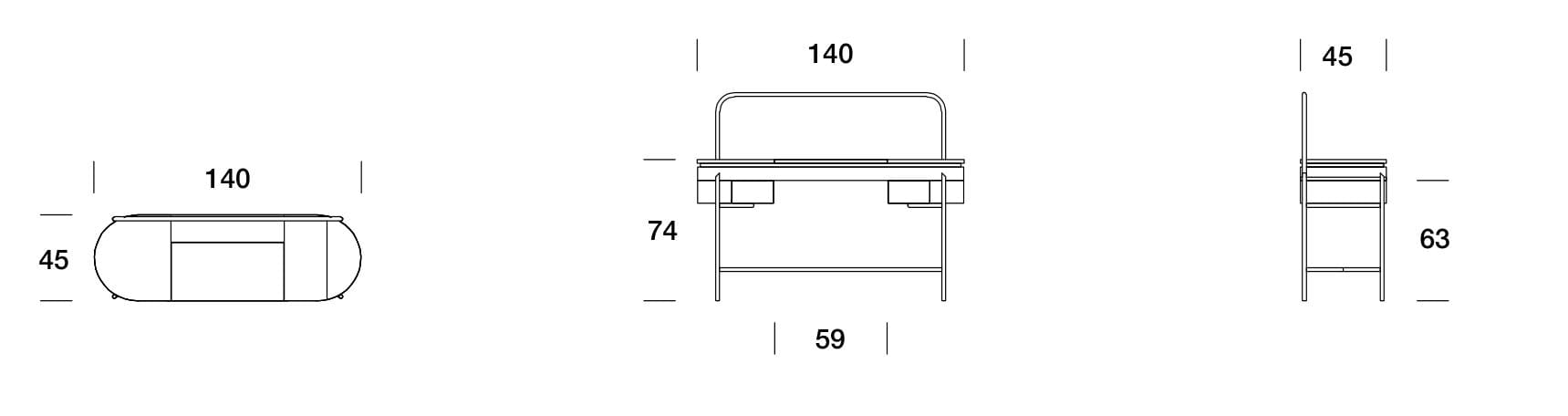 Письменный стол Former In Italia ARCH-00059115 - Вид №4