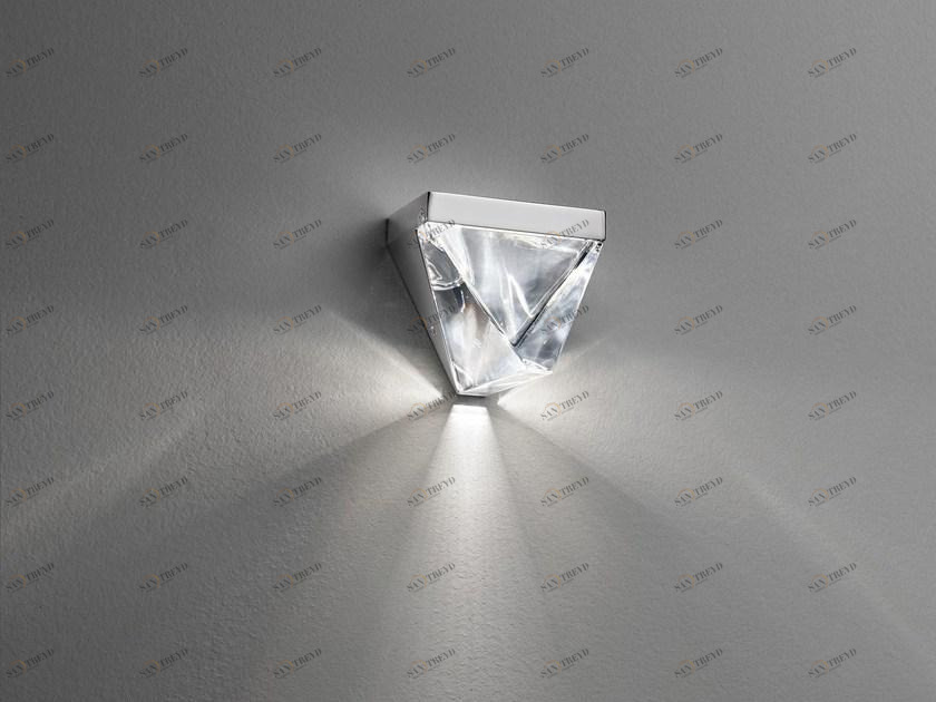 Fabbian Настенный светильник Crystal led Tripla sun-id-1487115