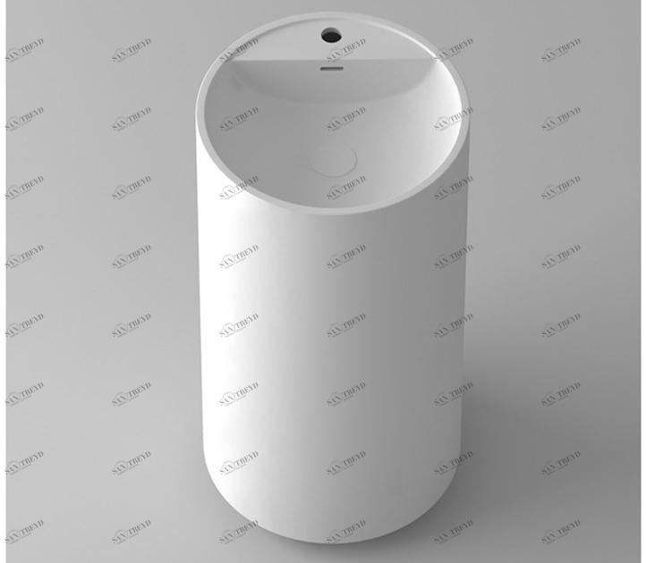 Sa0511 Напольная раковина стоящая овальная Blu Bathworks® COCO