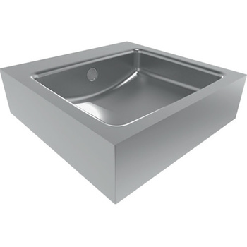 Edone Квадратный умывальник для столешницы, отформованный внутри и снаружи sun-id-2008727