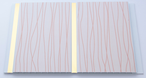 Панель ПВХ Волна персиковая софитто "2" 240мм DEKOR PANEL DP151