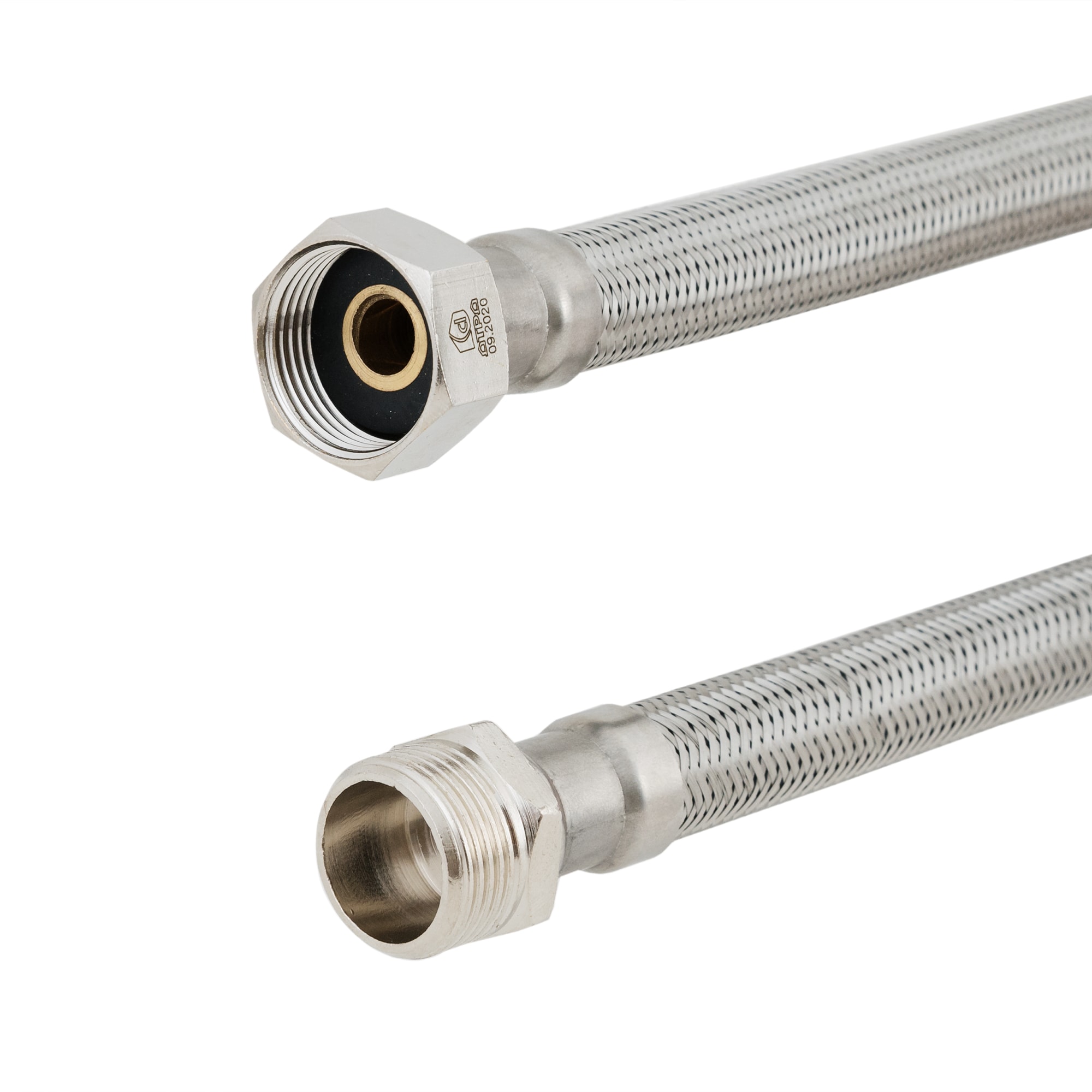 82894116 Гибкая подводка для воды, 3/4", штуцер-гайка, 80 см Santreyd  - Вид №1