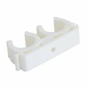 Настенное крепление для трубы KALDE двойное 32 мм