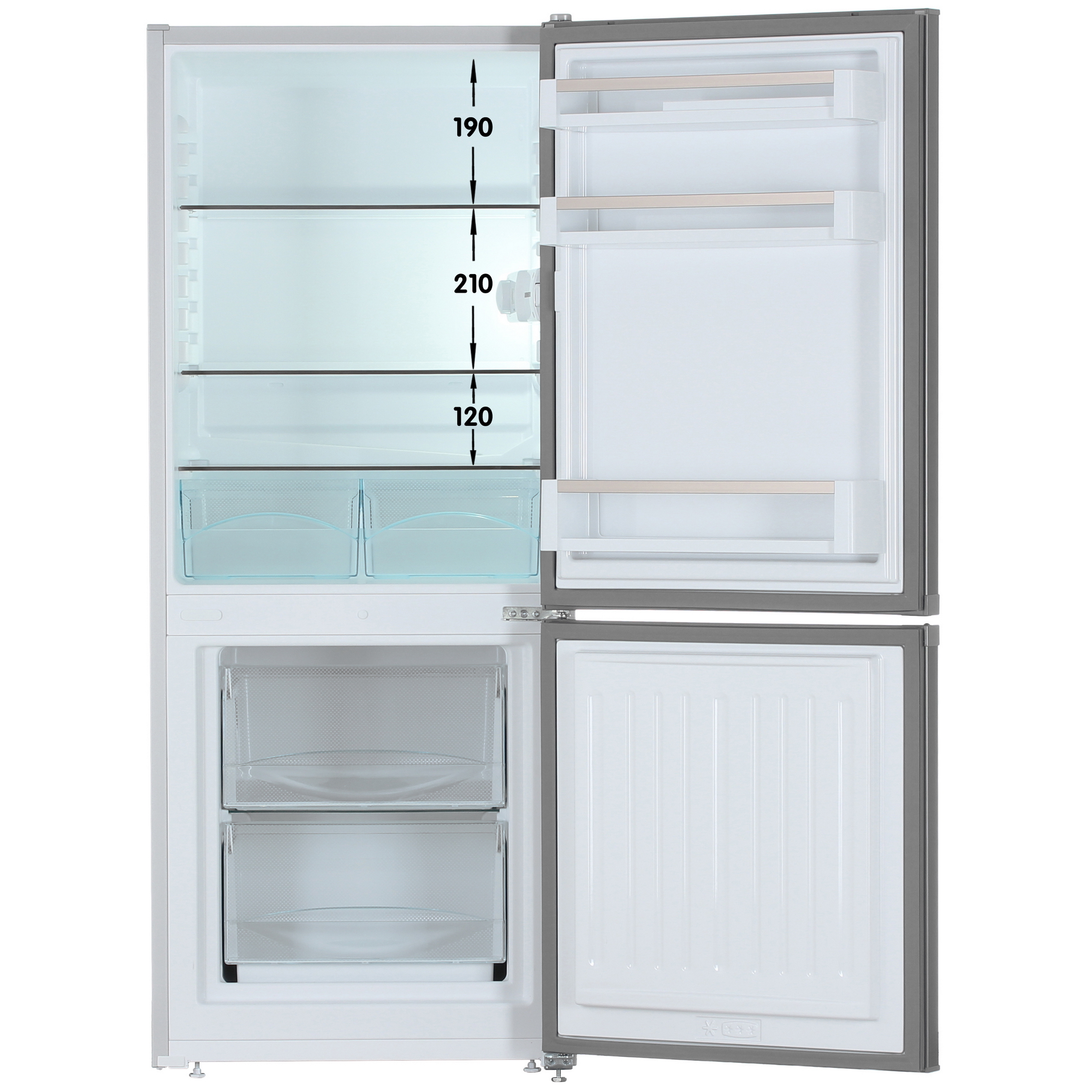 5457391 Холодильник с морозильником   Liebherr CUele 2331 серебристый STDN-0010894 - Вид №1