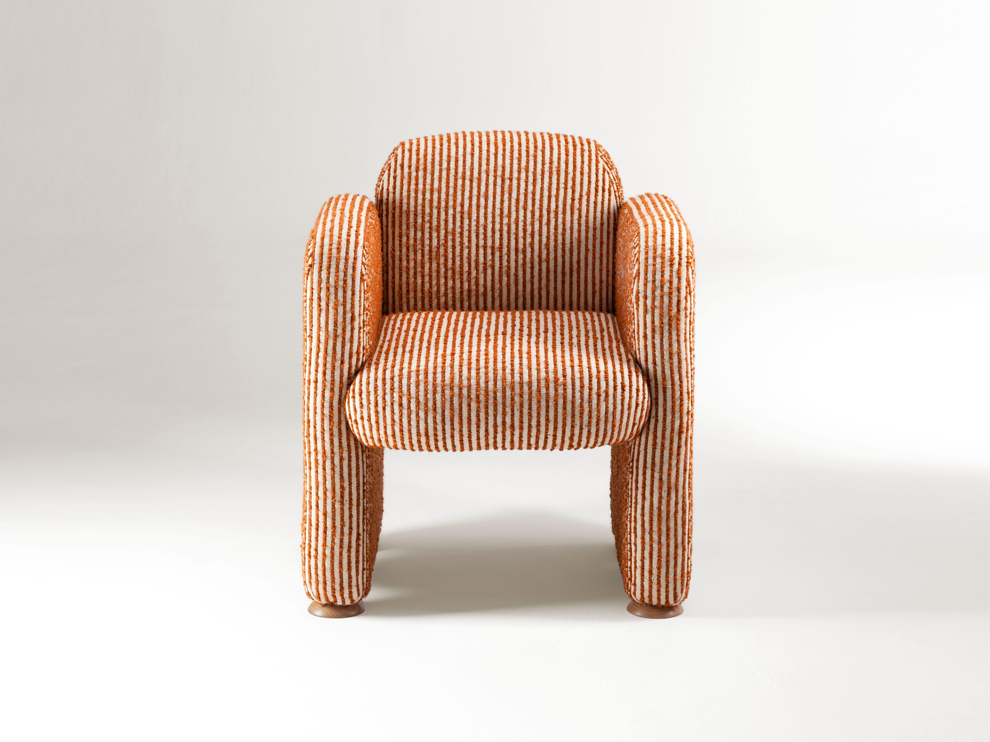 Мягкий тканевый стул с подлокотниками DOOQ Cindy ARCH-00131388 - Вид №2