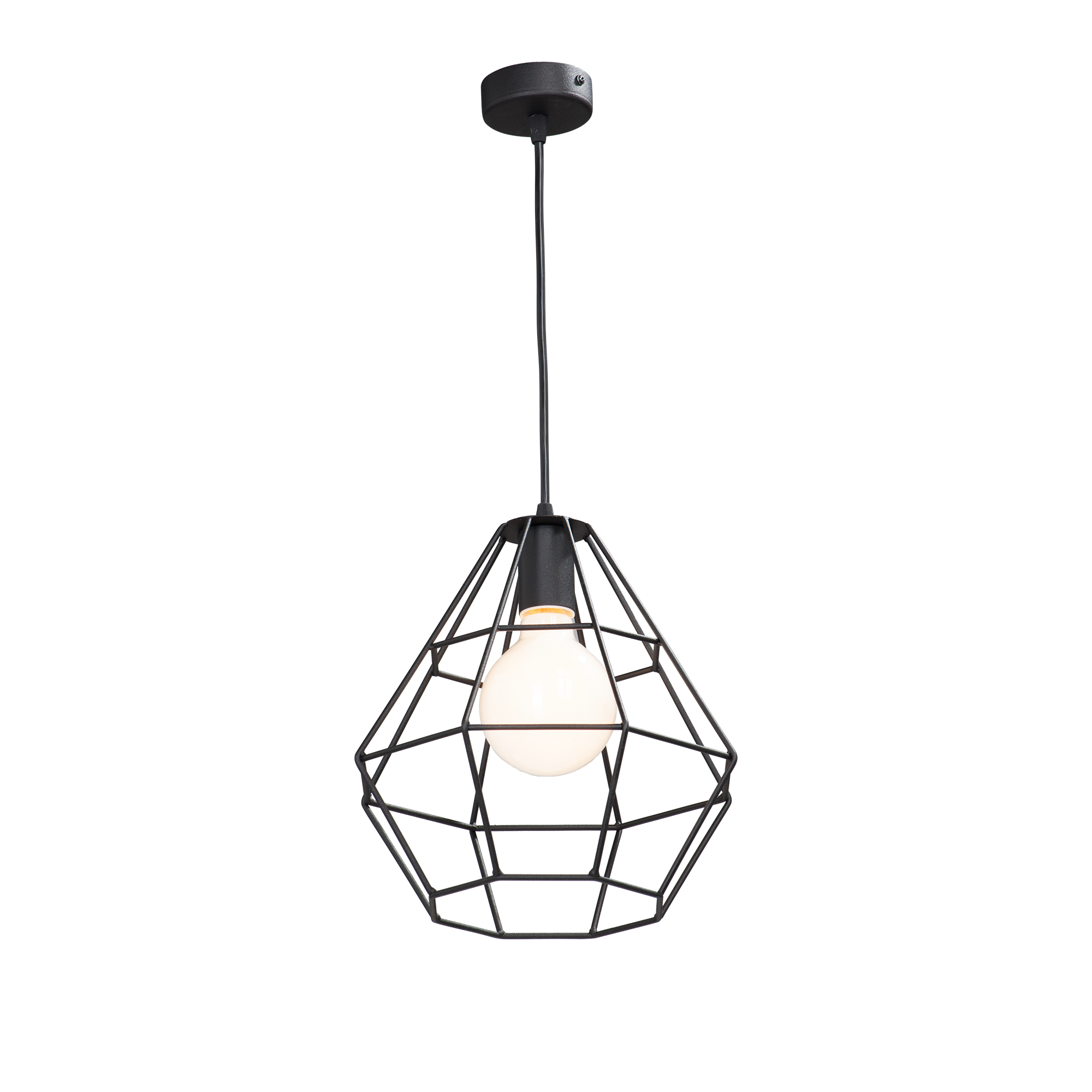 Подвесной светильник Vitaluce Orso - черный матовый для современного интерьера 18156425 STLM-0009745