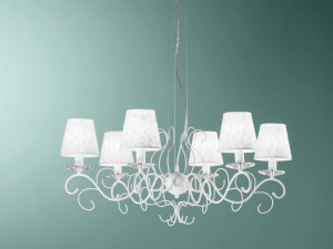 Металлическая люстра