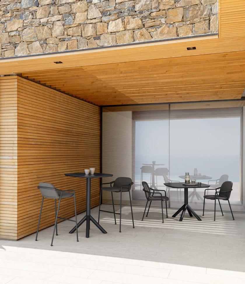 Talenti Садовый стул из ткани с подлокотниками Coral Corpp - Вид №7