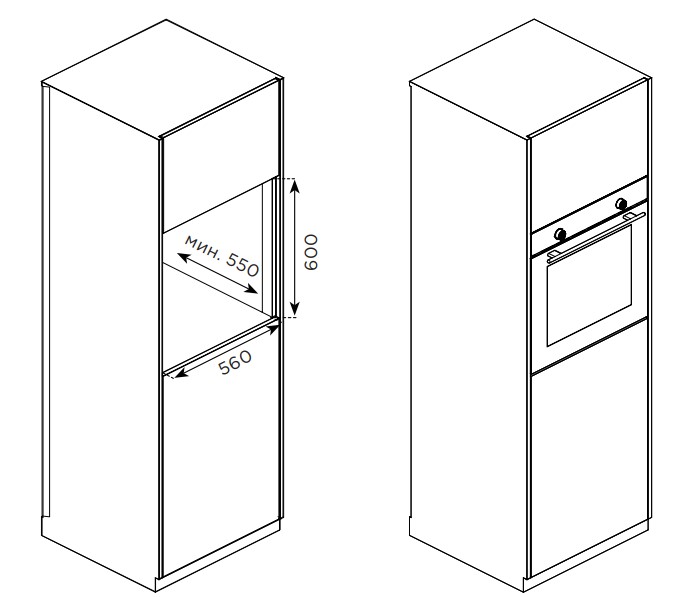 9048533 Электрический духовой шкаф Eigen BO-GCK1B черный STDN-0142935 - Вид №11