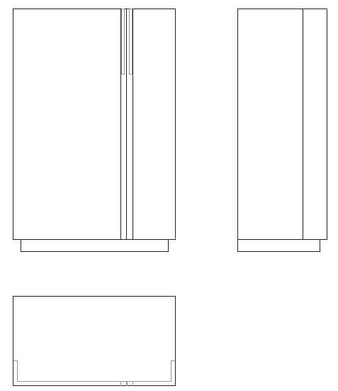 Буфет из черного дерева со встроенным освещением Sicis Island ARCH-00092105 - Вид №5