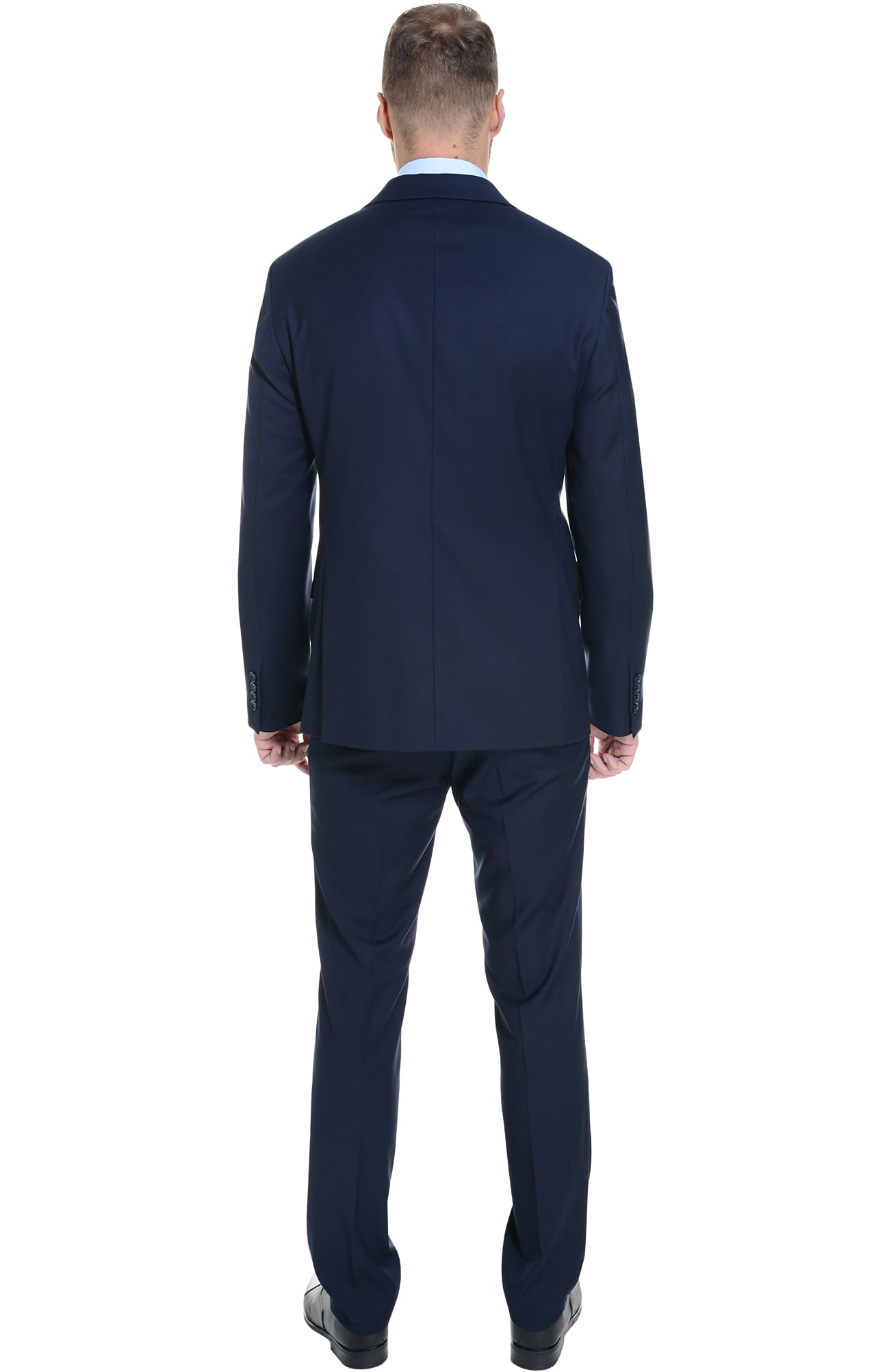 64113 Костюм мужской slim fit  blue El-Risto  Одежда для охранных структур  размер 44/170  - Вид №1