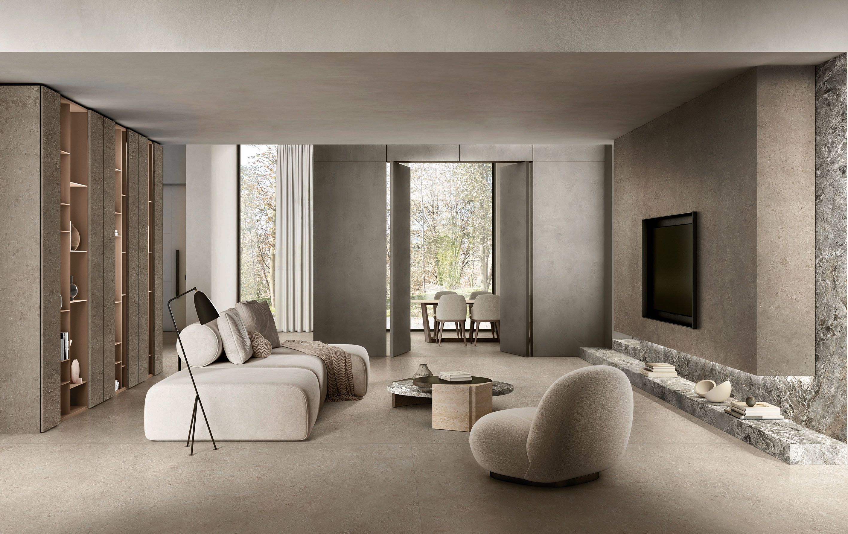 Пол / облицовка керамогранита с эффектом камня Florim Ceramiche AUTHENTIC LUXE ARCH-00094343 - Вид №20