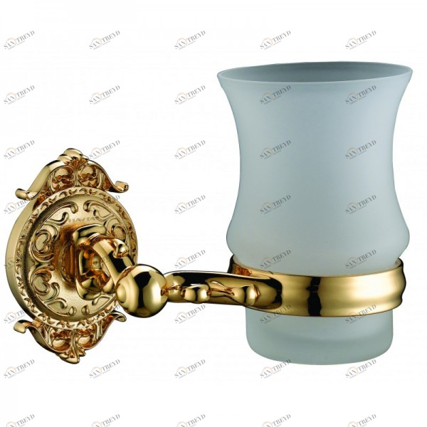 Стакан стекло к стене Hayta (Германия) 13905-1/GOLD sun-id-562243