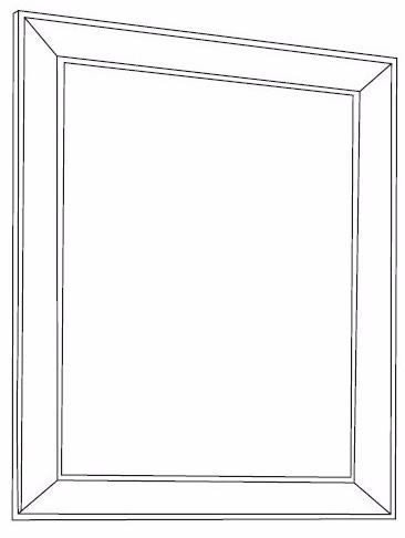 Arvestyle Зеркало прямоугольное в раме Exclusive Ks-e305 - Вид №2