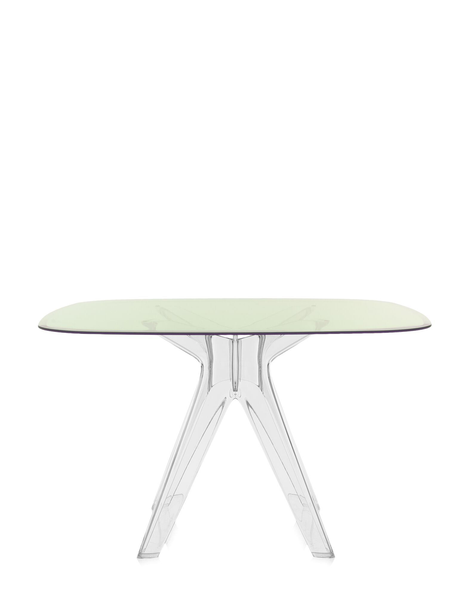 Квадратный стол из хрусталя и инженерного пластика Kartell SIR GIO ARCH-00107757 - Вид №21