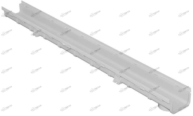 First Corporation Низкомодульный канал из противоударного ПВХ First plast Csb100