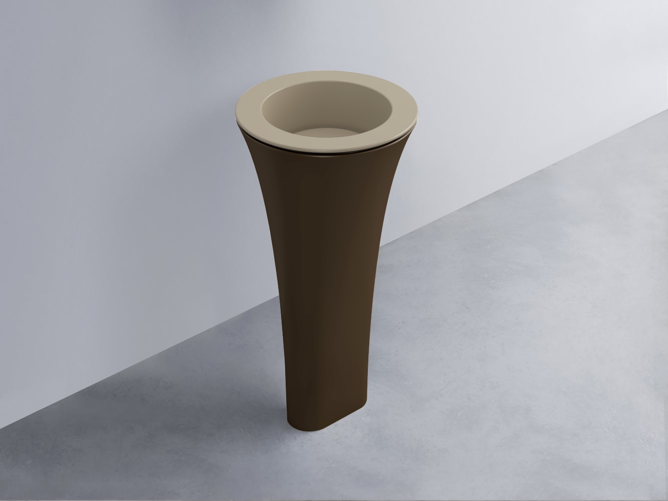 AMLA45-AV+AMPILT-AV+AMCOLT-CA Раковина Amedeo Tondo отдельностоящая cielo Enjoy + Amedeo Ceramica Cielo
