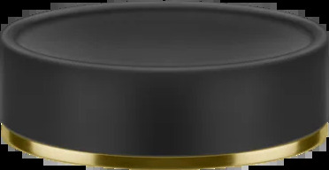 Держатель для мыла 58526 716 Gessi Ventaglio PVD С ЗОЛОТОЙ ЩЕТКОЙ