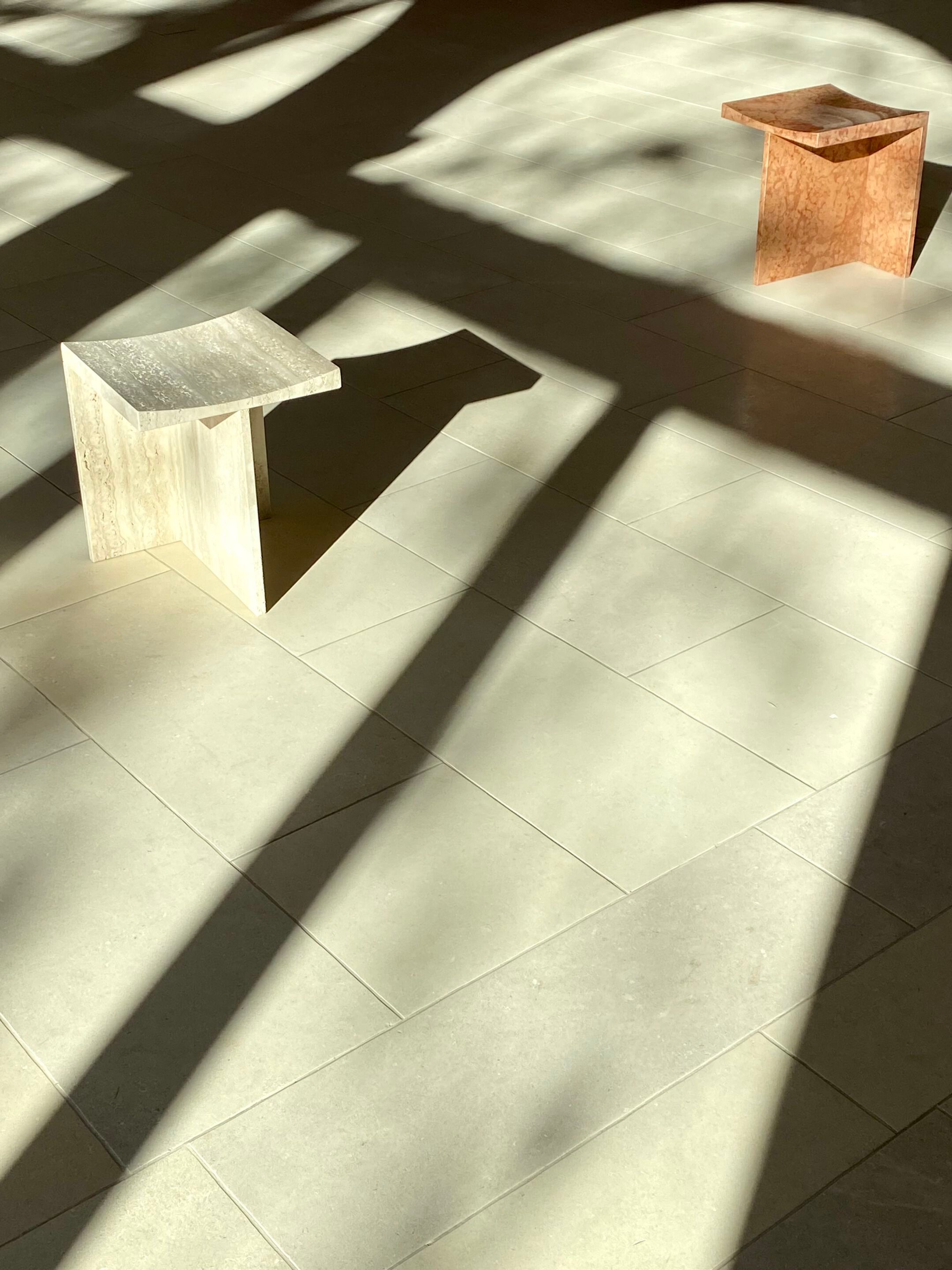 Табурет из Римского травертина Pistore Marmi Pistore Marmi X McGannon Saad ARCH-00053647 - Вид №16