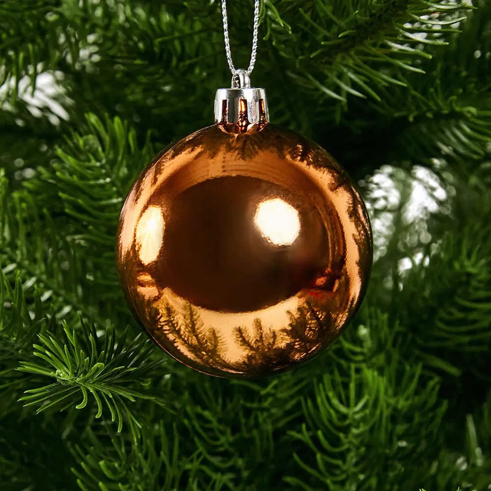 87036417 Набор новогодних шаров Christmas ø6 см цвет розовый 100 шт. STLM-1415457 Santreyd  - Вид №18