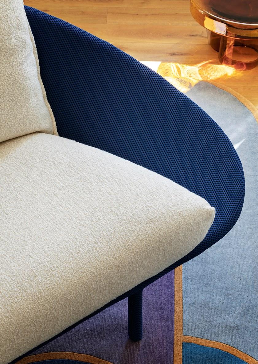 Miniforms 3-х местный тканевый диван Lem sun-id-1496368 - Вид №2