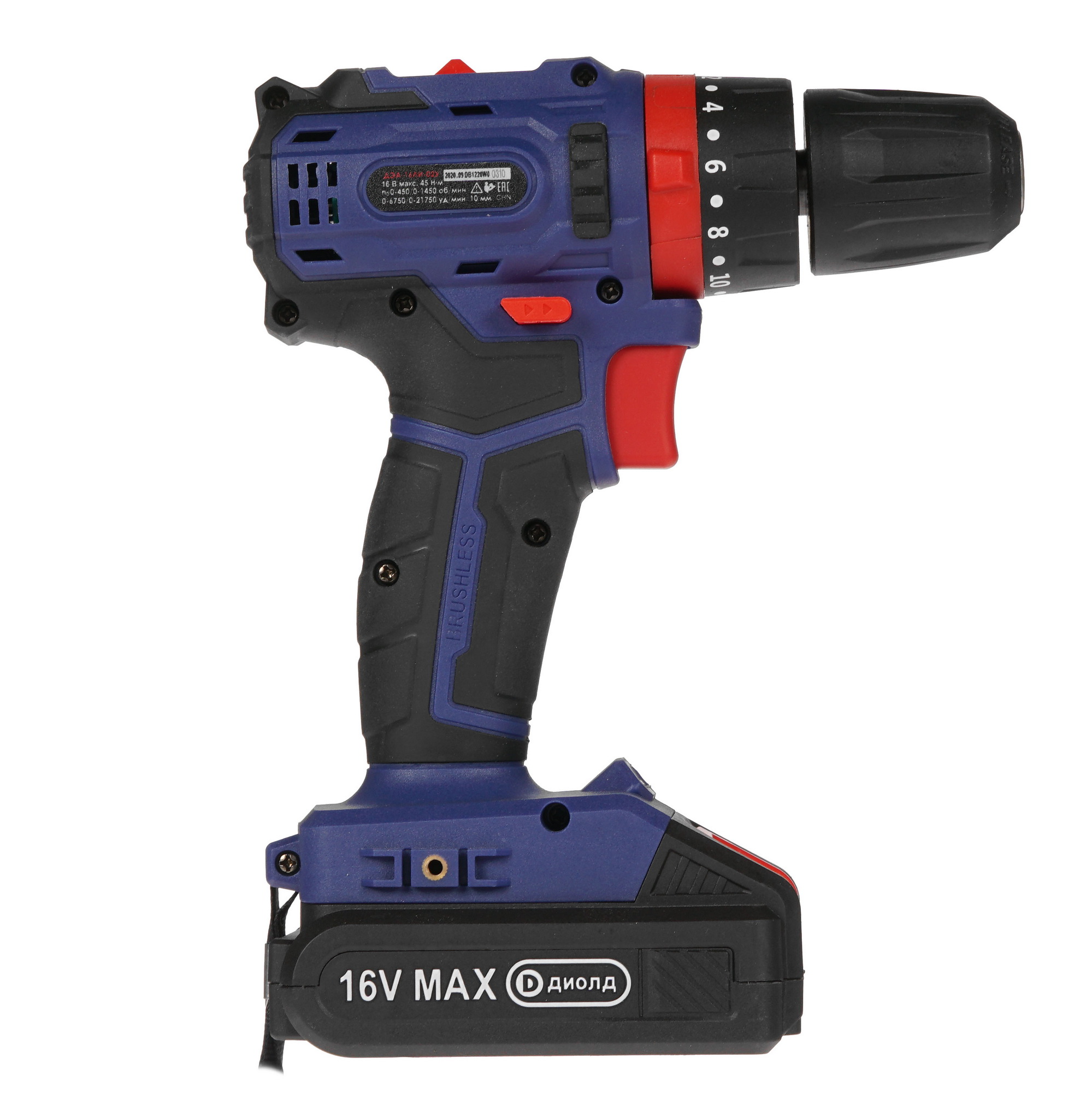 Дрель-шуруповерт Диолд ДЭА-16 ЛИ-02 У 10022153 5321808 STDN-0086588 - Вид №1