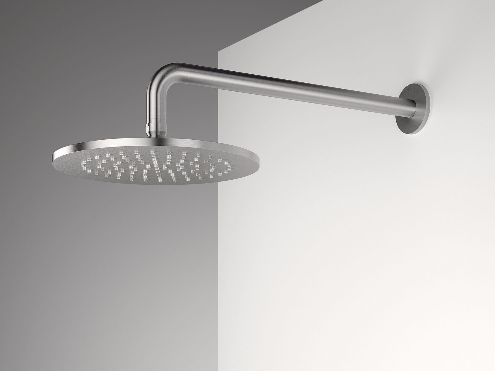 Душевая головка из нержавеющей стали с кронштейном Zazzeri Z316 MONO ARCH-00115500 - Вид №1