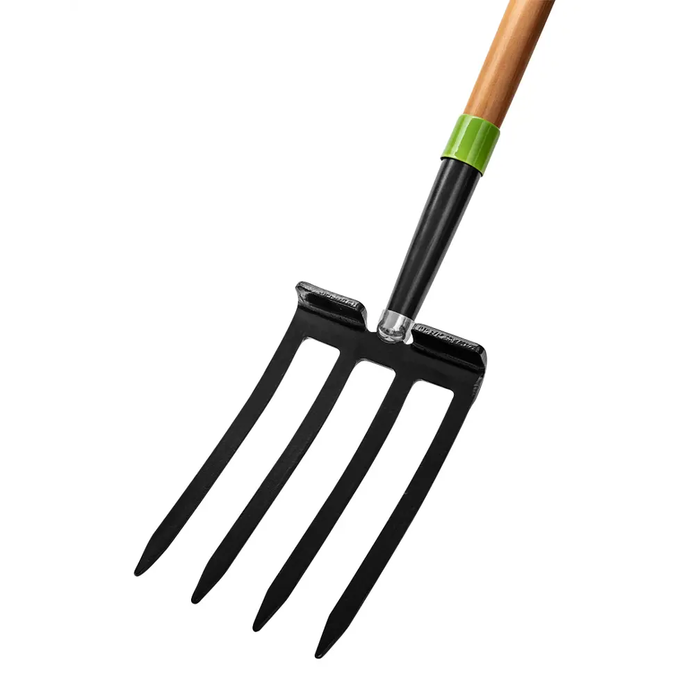 Вилы копательные Verto 126 см сталь/пластик с черенком STLM-2106455 - Вид №1
