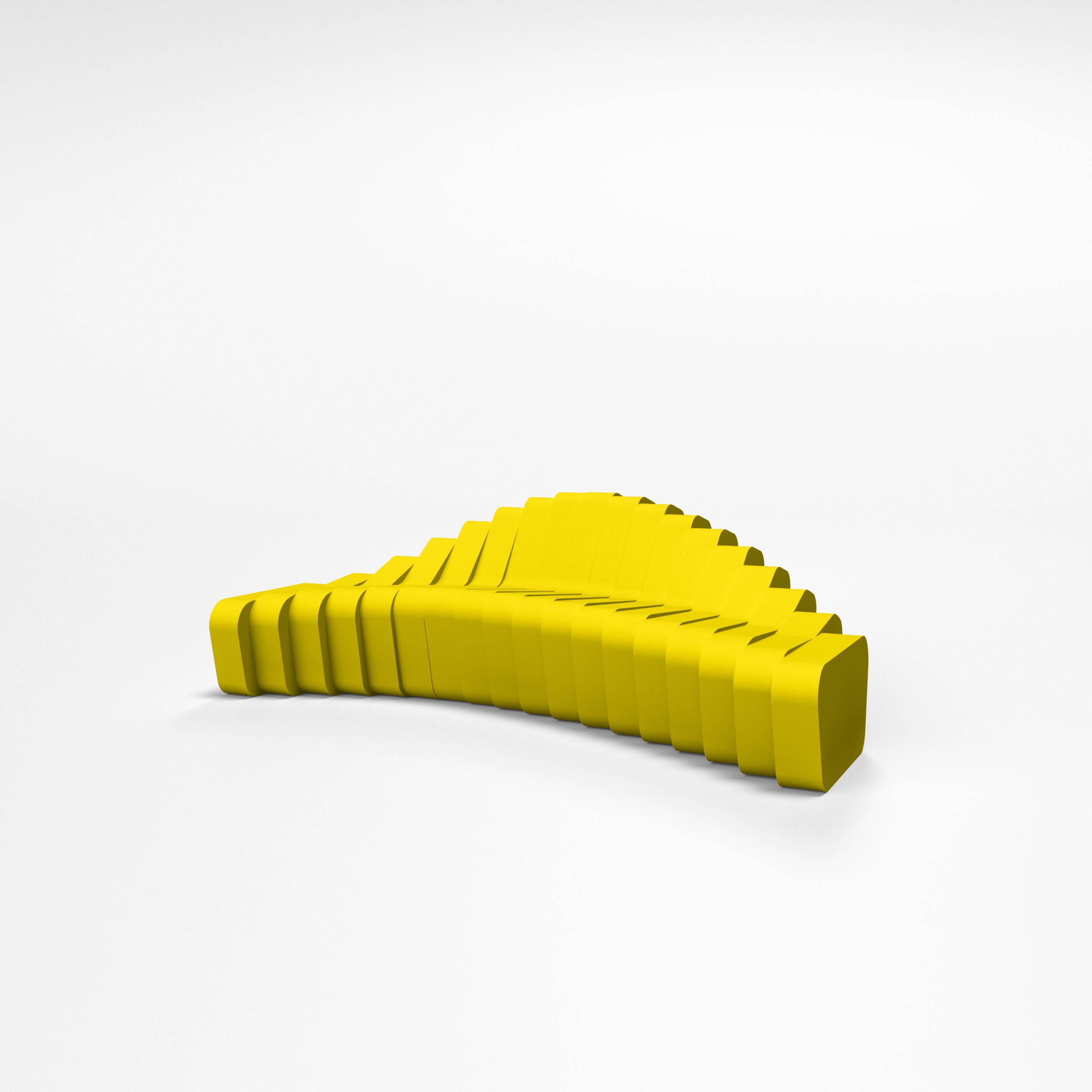 Модульный изогнутый диван с пенопластовым покрытием SIXINCH Cliffy ARCH-00045746 - Вид №10