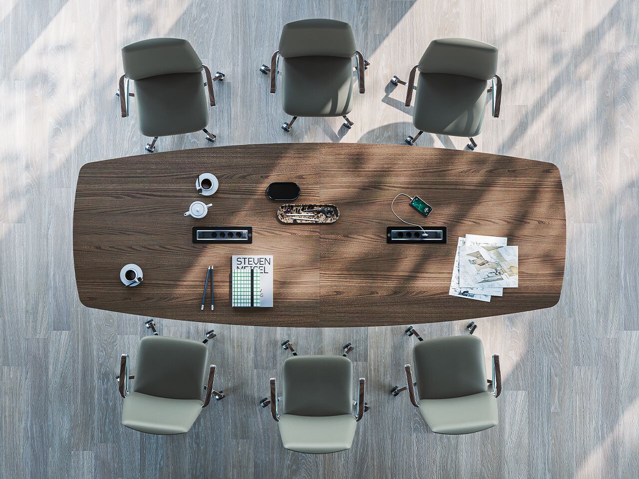 Ткань операционный офисный стул с подлокотниками FREZZA Bia ARCH-00112618 - Вид №7