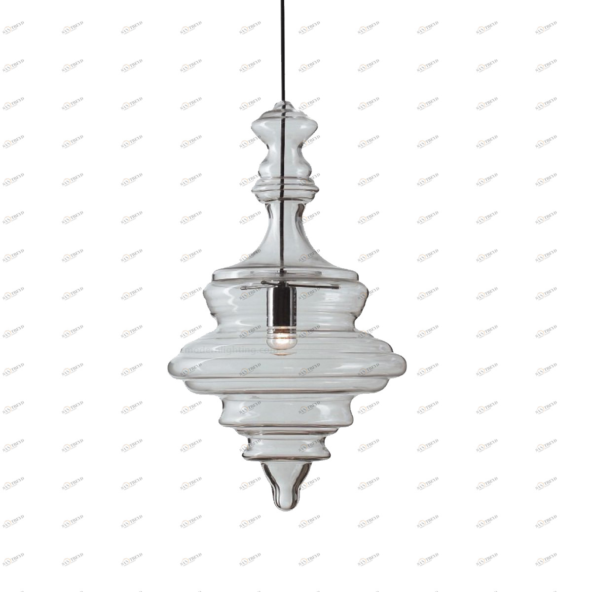 Подвесной светильник 9266P/B clear от Delight Collection DELIGHT COLLECTION ДИЗАЙНЕРСКИЕ 243823 Прозрачный 