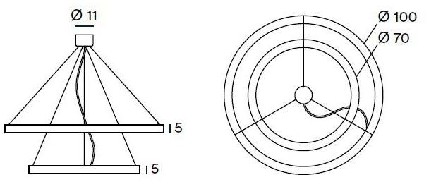 Gibas Светодиодная подвесная лампа Polis 204/19 - Вид №1