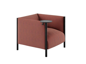 Тканевое кресло с журнальным столиком