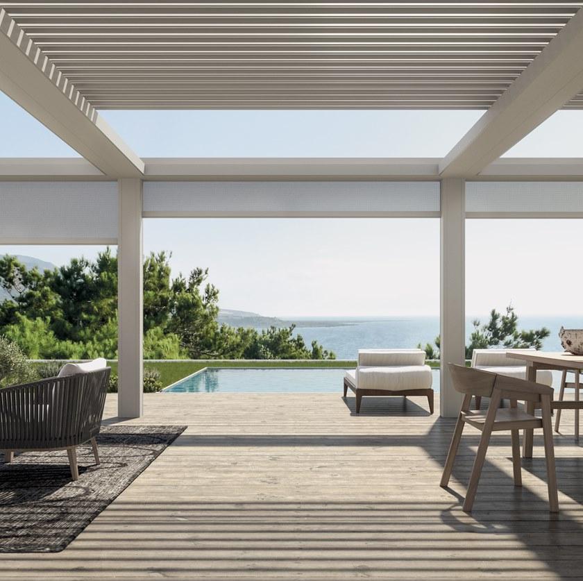 PRATIC F.lli ORIOLI Отдельностоящая пергола со сдвижной крышкой Brera sun-id-1431101 - Вид №2