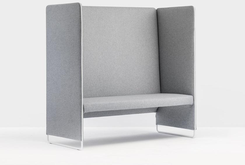 Pedrali 2-х местный диван с высокой спинкой Zippo Zip2p/140 - Вид №1