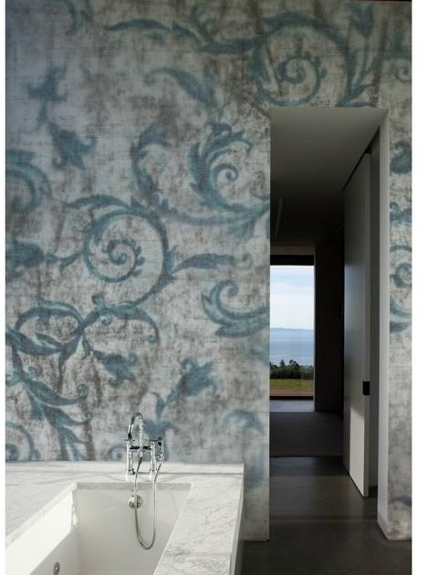 Wall&decò Цветочные обои для ванной Wet system 14 sun-id-1485980 - Вид №2