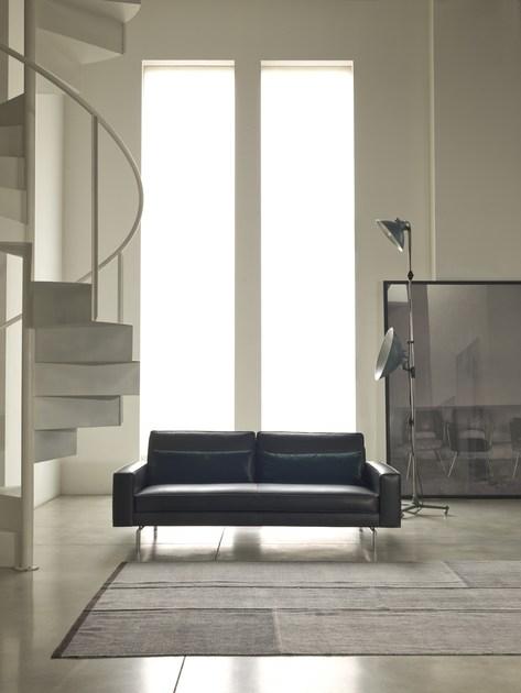 Verzelloni Секционный кожаный диван Irving sun-id-1403322 - Вид №1