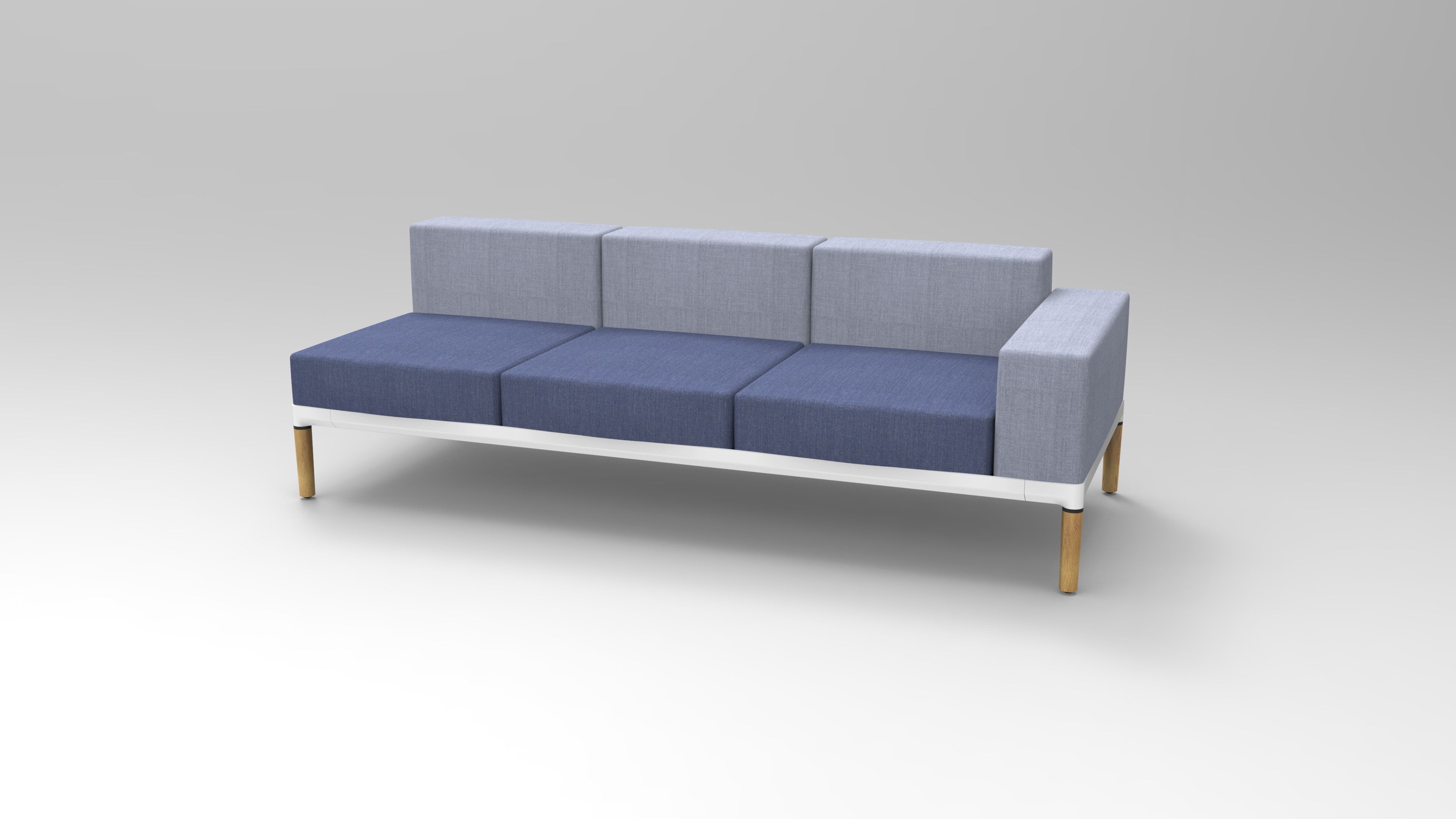 Модульный тканевый диван Quinze & Milan NORA ARCH-00039026 - Вид №10