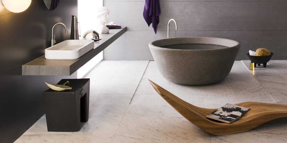 СТОЛЕШНИЦА ИЗ КАМНЯ PLANA 120Х45 СМ Neutra Design MPL12045105 - Вид №3