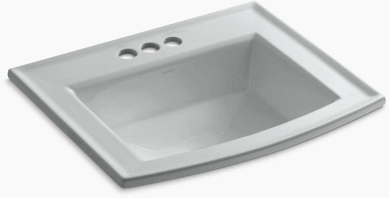 K-2356-4-95 Накладная раковина на столешницу  прямоугольная Kohler 