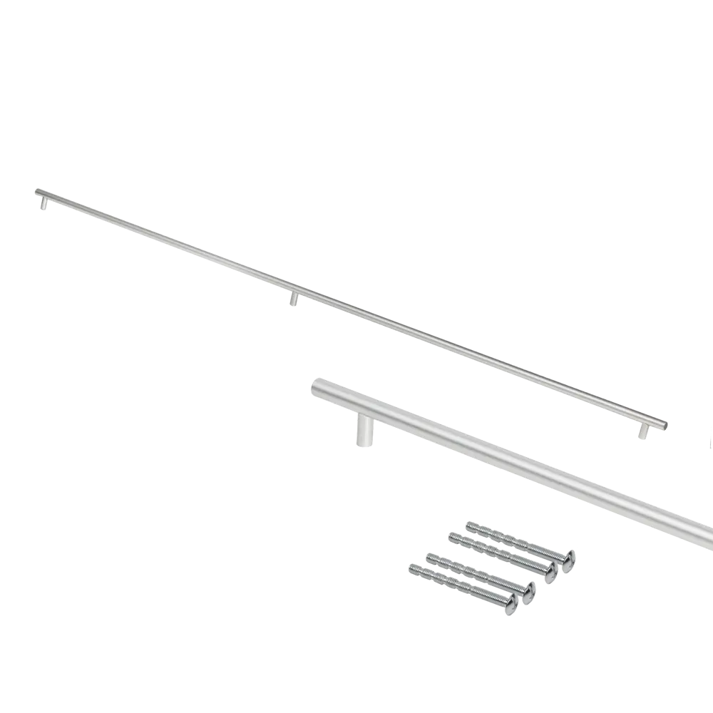 Мебельная ручка-рейлинг KONSENSA 1200 мм никель STLM-2176240 - Вид №3