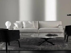 Meridiani 3-х местный тканевый диван со съемным чехлом James