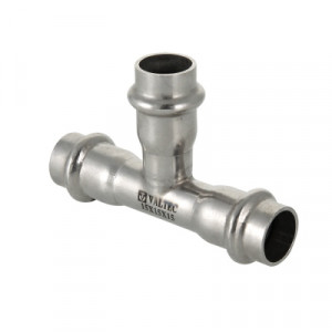 VTi.931.I.151515 Фитинг из нержавеющей стали – пресс-тройник Valtec 15 x 15 x 15 мм