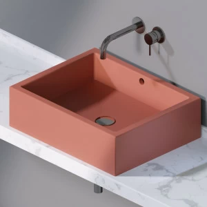 L259142 Накладная раковина на столешницу  прямоугольная A. e T. Italia Bold