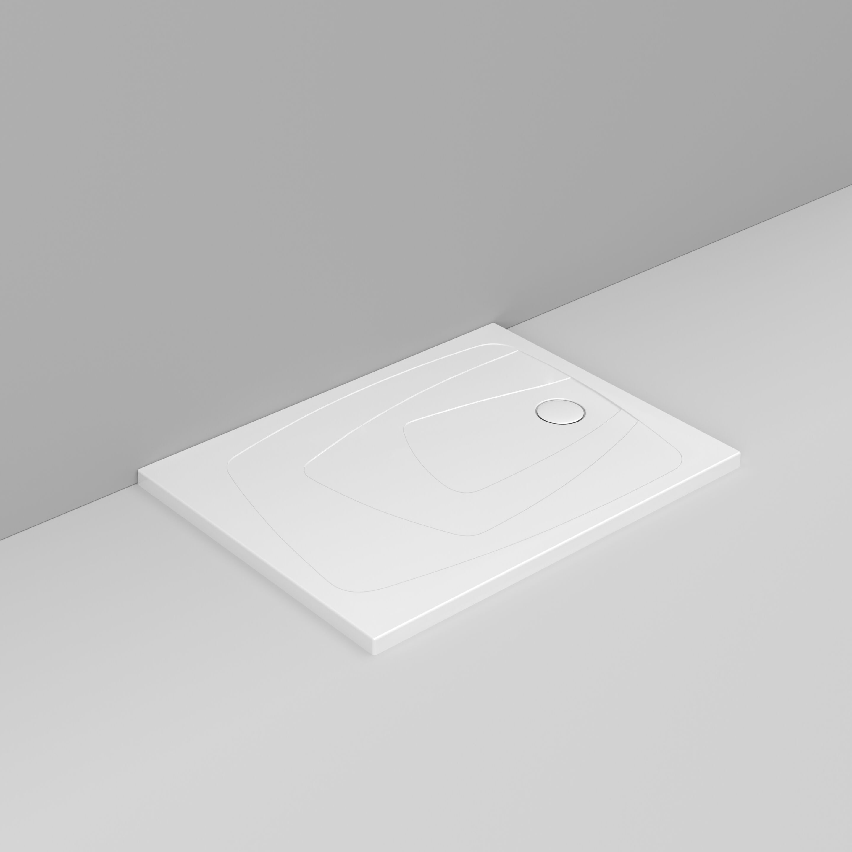 Керамический нескользящий прямоугольный поддон для душа Ceramica Dolomite за пределами ARCH-00148401 - Вид №146