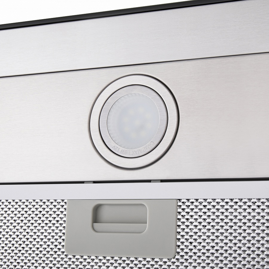 TSH 60 Inox Вытяжка tsh 60 ""нержавейка""/ • тип: настенная• цвет: нерж.сталь+черный• управление: сенсорное• ширина, мм: 600• полная потребляемая мощность, вт: 200• количество скоростей: 3• максимальная производительность, м3/ч: 800• диаметр воздуховода Santreyd  - Вид №11