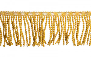1065 Бахрома 80 мм витая золото Gamma